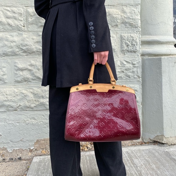 Louis Vuitton Amarante Vernis Brea MM - Picture 1 of 9
